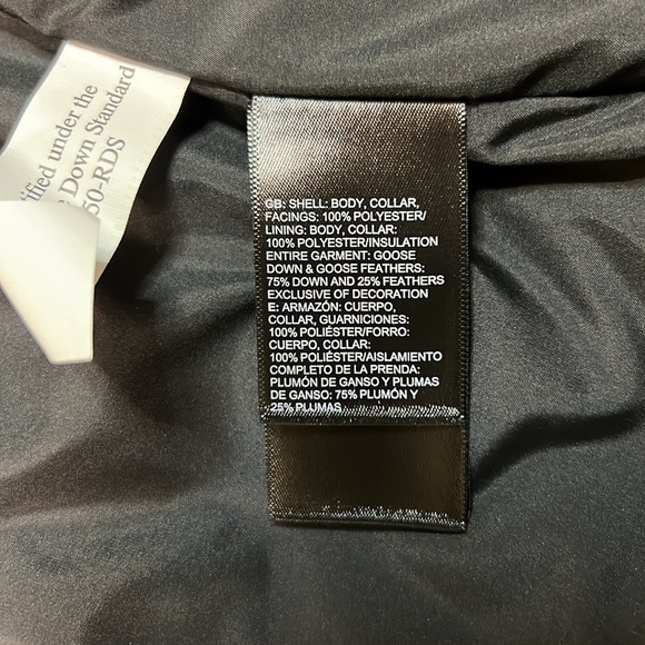 North Face Vest dark metallic gold - Picture 6 of 7